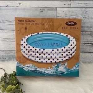 Rae Dunn HELLO SUMMER Kids Mini Pool